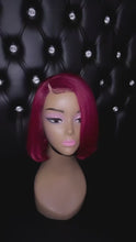 Load and play video in Gallery viewer, Bob Frontal Lace Wig
